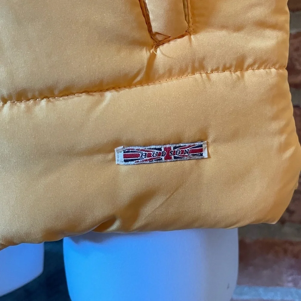 NWT Hudson Toddler Yellow Puffer Vest